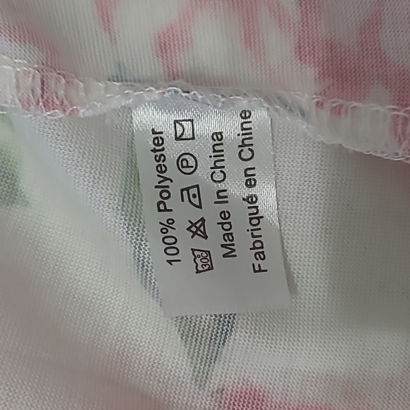 Show Me Your MuMu Pink Floral Kimono One Size - Picture 7 of 9